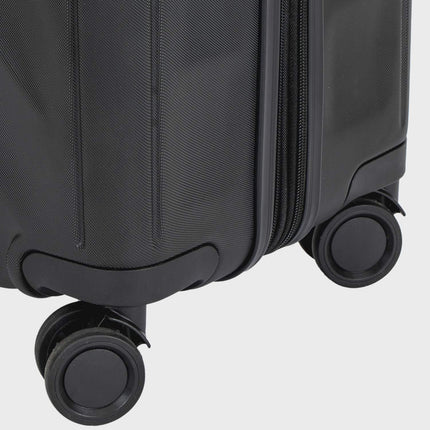 3-Piece Black Luggage Set – Cabin, Medium, Large