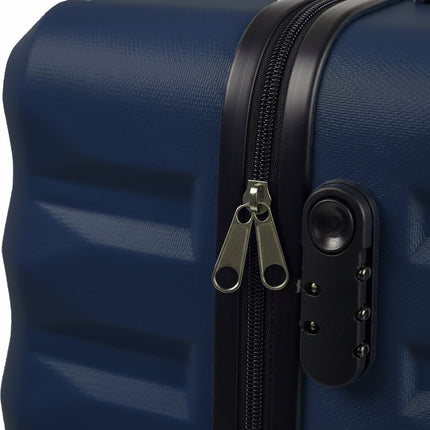 3-Piece Hard-Shell Luggage Set with Wheels