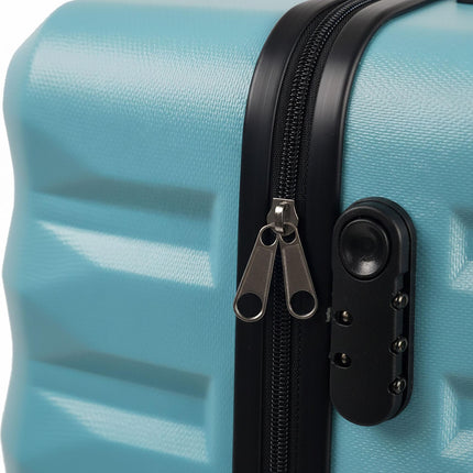 3-Piece Hard-Shell Luggage Set with Wheels