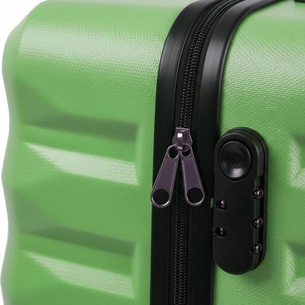 3-Piece Hard-Shell Luggage Set with Wheels