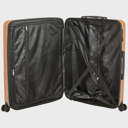 3-Piece Luggage Set, Orange – Cabin, Medium, Large