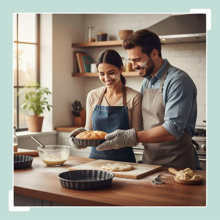 3-Piece Non-Stick Carbon Steel Baking Tin Set