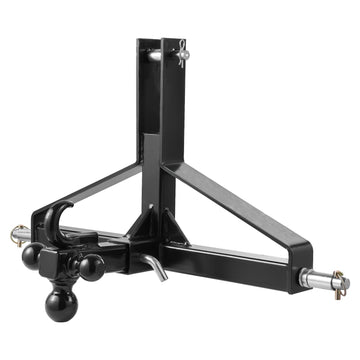 3-Point Tractor Hitch Receiver, 2-In, Heavy-Duty Steel