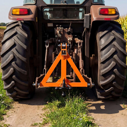 3-Point Trailer Hitch, Cat 1, 2-In Receiver, 3 Balls