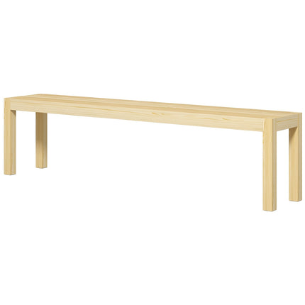 3-seater pine kitchen bench in country style, 330 kg capacity
