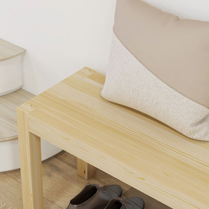 3-seater pine kitchen bench in country style, 330 kg capacity