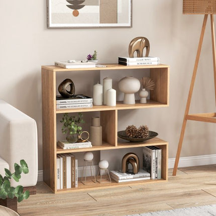 3-Shelf Open Cube Bookcase With Anti-Toppling Device