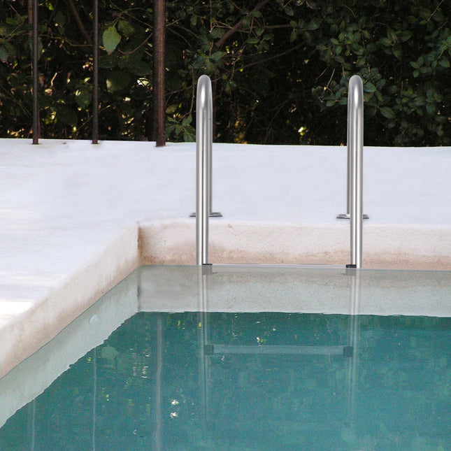 3-Step Stainless Steel Pool Ladder – Non-Slip, Easy Install