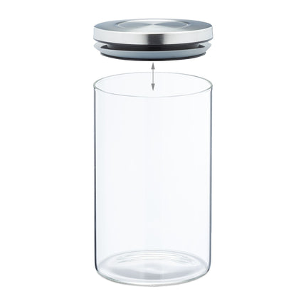 3 Storage jars 800 ml