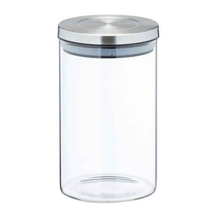 3 Storage jars 800 ml