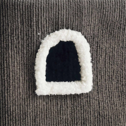 3-Tier Cat House with Sisal Post & Toy - Grey