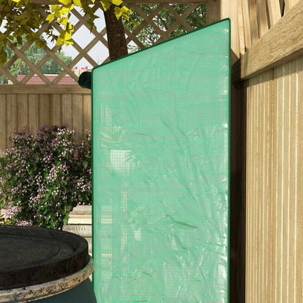 3-Tier Mini Greenhouse with 6 Wire Shelves, Roll-Up Doors