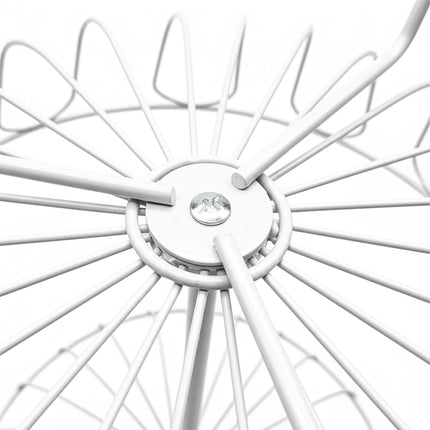 3-Tier Wire Fruit Bowl Stand – Round, Air-Circulating Design