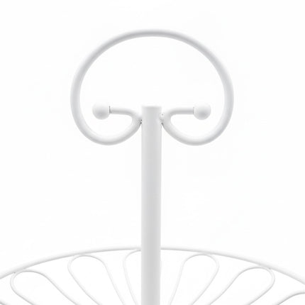 3-Tier Wire Fruit Bowl Stand – Round, Air-Circulating Design