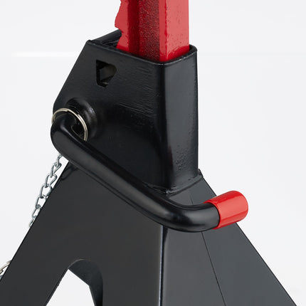 3 Ton Height-Adjustable Car Jack Stands, Set of 2