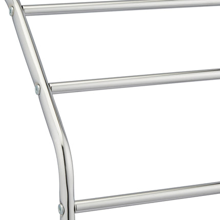 3-armed towel rail with shelf