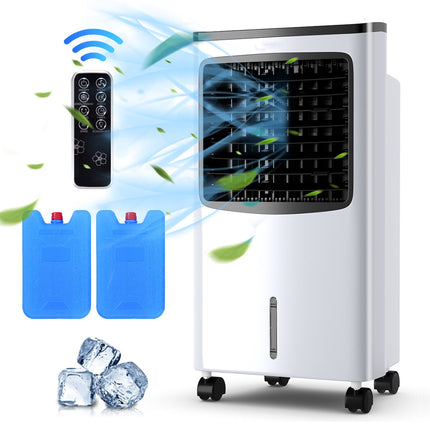 3-in-1 Air Cooler with 8L Tank, Remote, 7.5H Timer