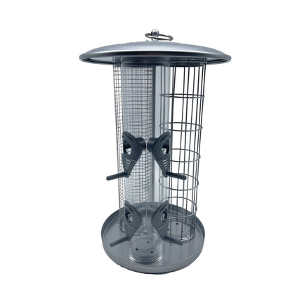 3-in-1 Bird Feeder with Tray for Wild Birds