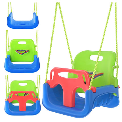 3-in-1 Children's Swing, Adjustable Ropes, 30kg Capacity