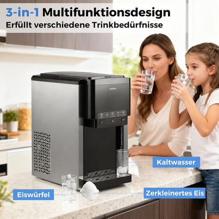 3-in-1 Ice Maker & Water Dispenser, Bullet & Crushed Ice