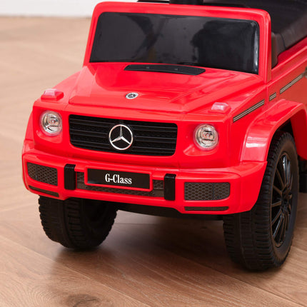 3-in-1 Kids Ride-On Car with Push Handle, Red, 18-36 Months