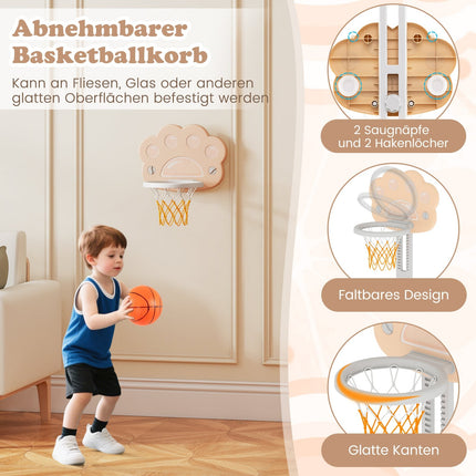 3-in-1 Kids Sports Center: Basketball, Soccer & Golf Set