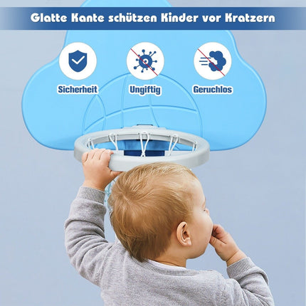 3-in-1 Kids Sports Set: Adjustable Basketball, Soccer, Golf