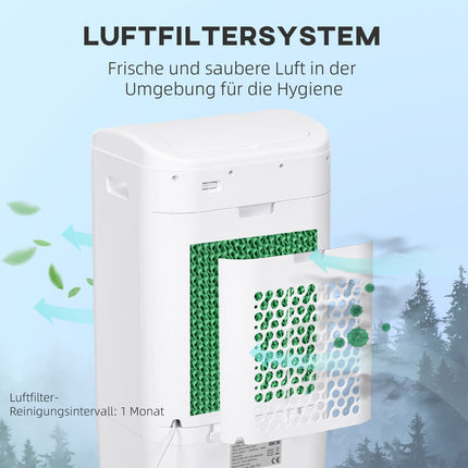 Portable 3-in-1 Air Conditioner, Humidifier, Cooler – 15L, Remote Control, Timer