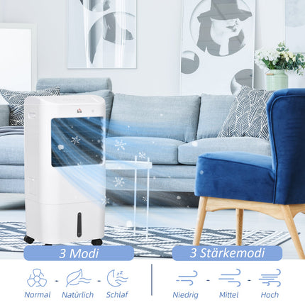 Portable 3-in-1 Air Conditioner, Humidifier, Cooler – 15L, Remote Control, Timer
