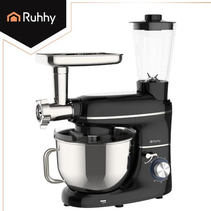 3-in-1 Planetary Mixer with 6.2L Bowl & Blender
