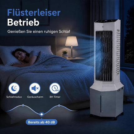 3-in-1 Tower Fan, Humidifier & Cooler with Remote Control