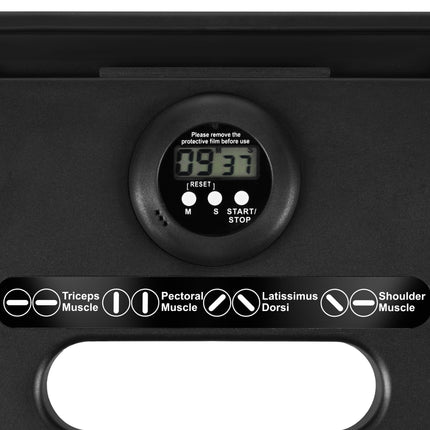 3-in-1 Workout Board with Push-Up Handles & Resistance Bands