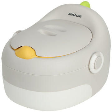 Children's 3-in-1 potty with handle, grey, up to 50 kg