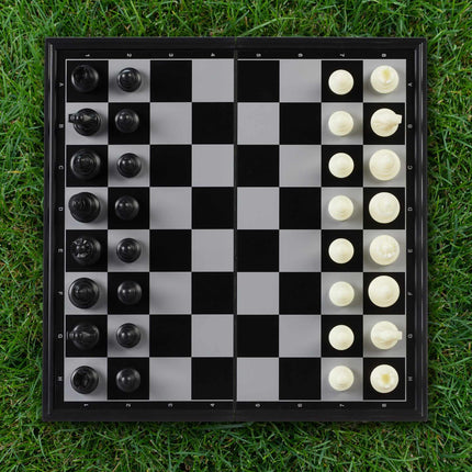 3-in-1 magnetic chess set