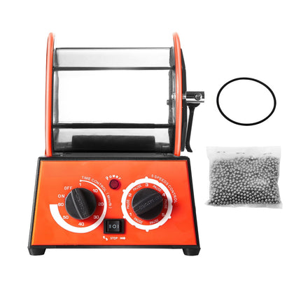3kg Rotary Tumbler Polisher, 5-Speed Timer, 230V