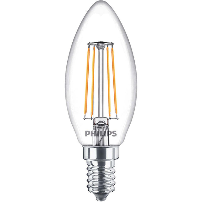 3-pack LED E14 Crown 4.3W (40W) Clear 470lm
