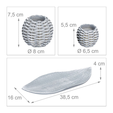 3-pack Light lanterns