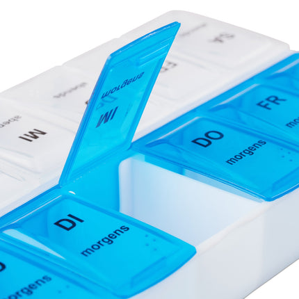3-pack tablet boxes 7 days 2 compartments