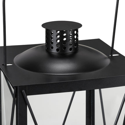 3 pcs. Lanterns in metal