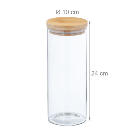 3 pcs. Storage jars 1500 ml