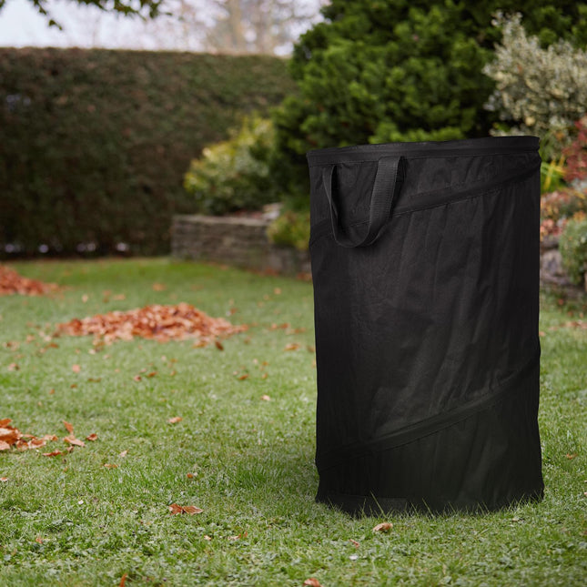 3 pcs. garden bags 160-liter black