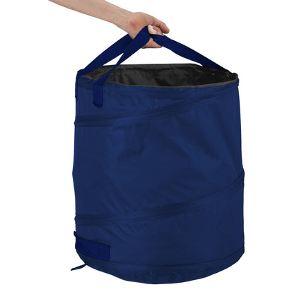 3 pcs. garden bags 85-liter blue