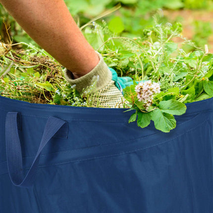 3 pcs. garden sacks 160-litre blue