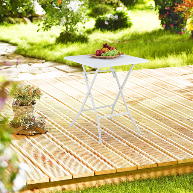 3-piece balcony furniture set in wooden look