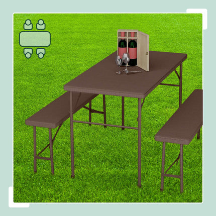 3-piece collapsible beer tent set