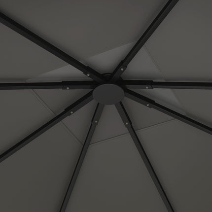 3x3m Pavilion Replacement Canopy, Water-Repellent, UPF30+