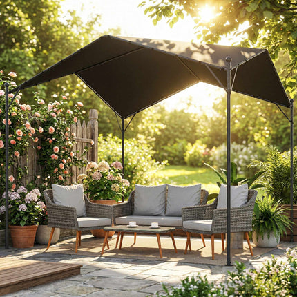 3x3 m Pergola with Metal Frame and UPF30+ Roof