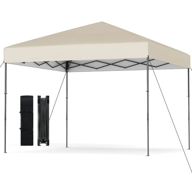 3x3 m Pop-Up Pavilion with UV50+ Protection, White