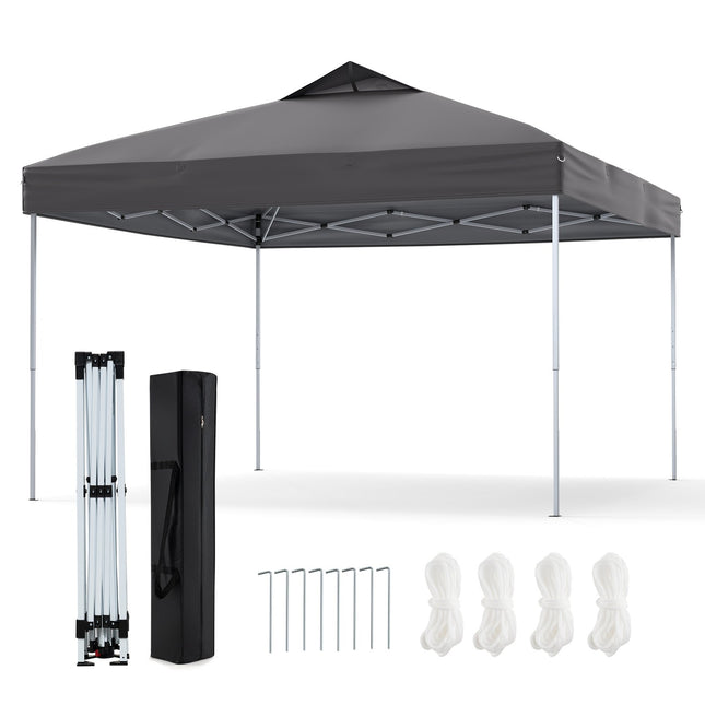 3x3m Waterproof Pop-Up Gazebo, UV 50+ Grey