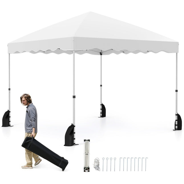 3x3 m Waterproof Pop-Up Pavilion Tent with Roll Bag